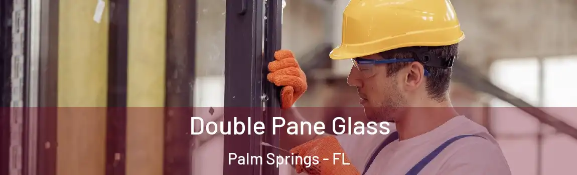  Double Pane Glass Palm Springs - FL