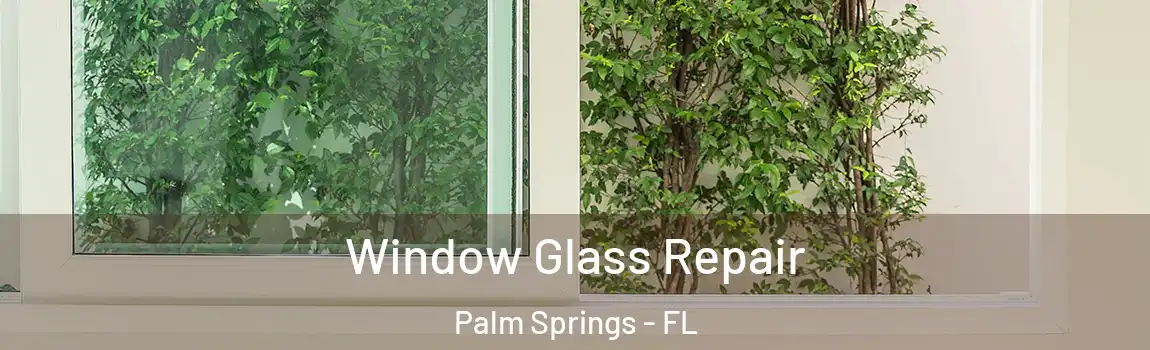  Window Glass Repair Palm Springs - FL